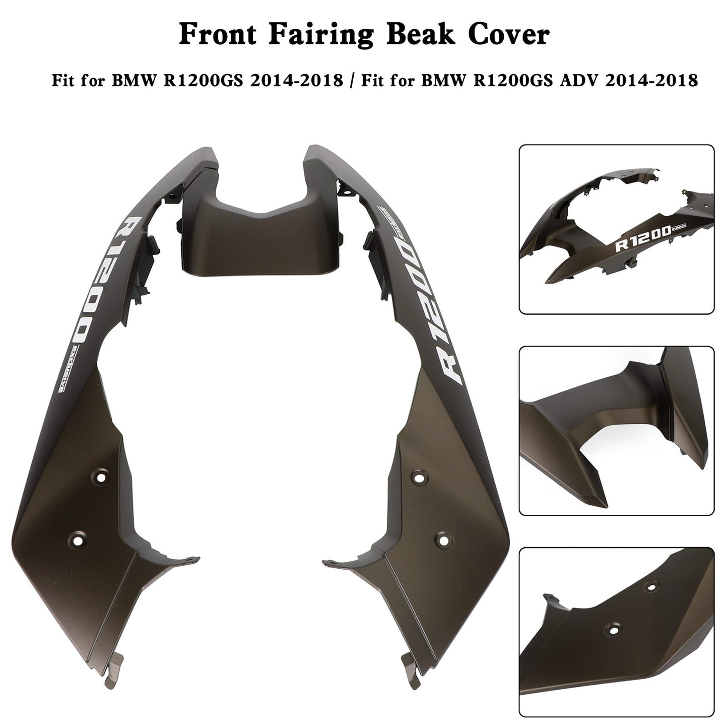 2014-2018 BMW R1200GS / ADV Front Nose Fairing Beak Fender Cover