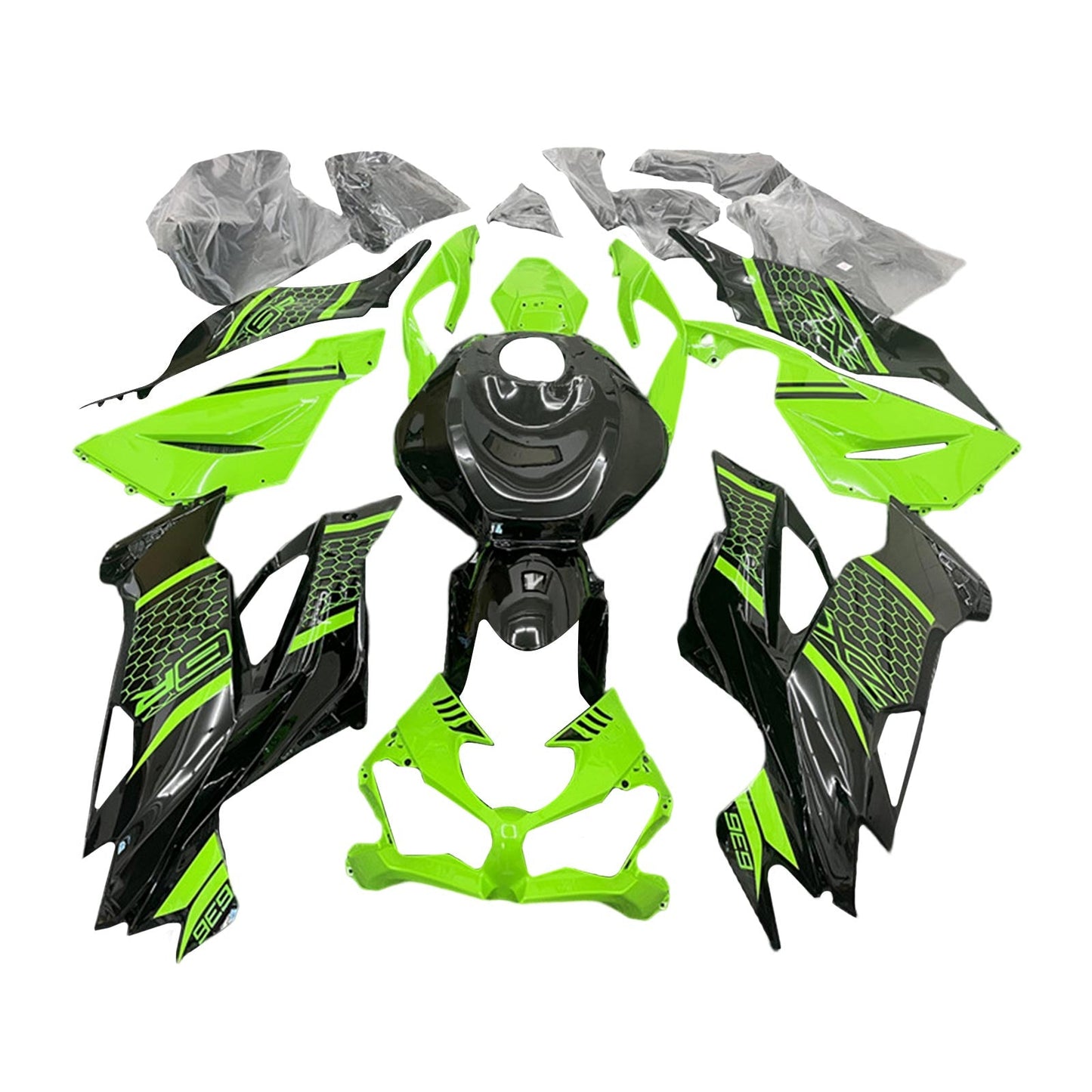 2019-2023 Kawasaki ZX6R Fairing Kit Bodywork Plastic ABS