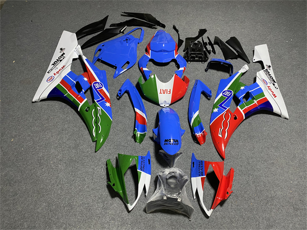 2008-2016 Yamaha YZF 600 R6 Injection Fairing Kit Bodywork Plastic ABS #192