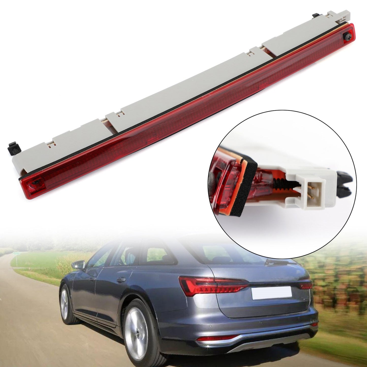 Third 3Rd Brake Stop Light Fit For Audi A6 Allroad Quattro Wagon 4B9945097A