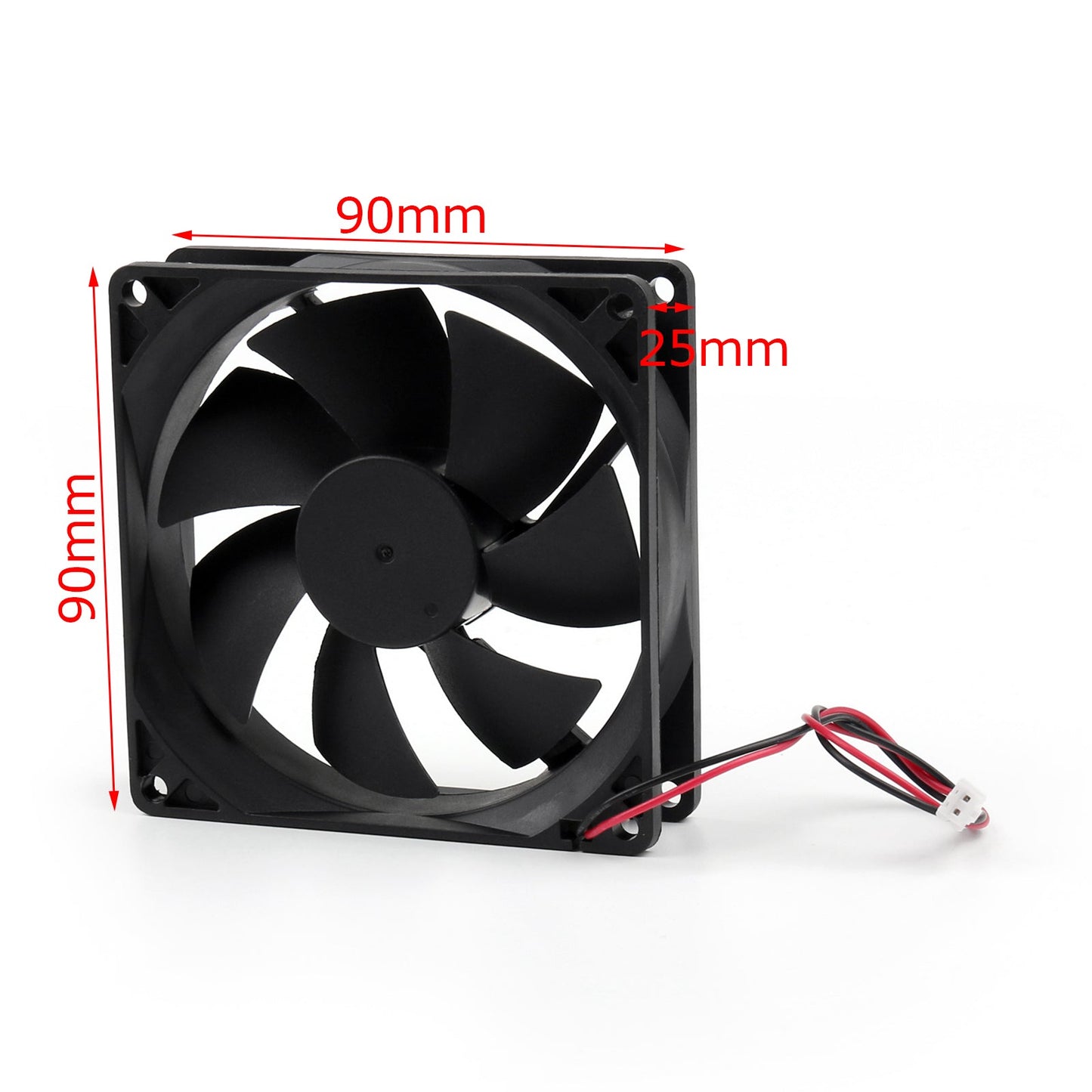 1Pcs DC Brushless Cooling Fan 12V 0.2A 9025S 90x90x25mm 2 Pin CUP Computer Fan