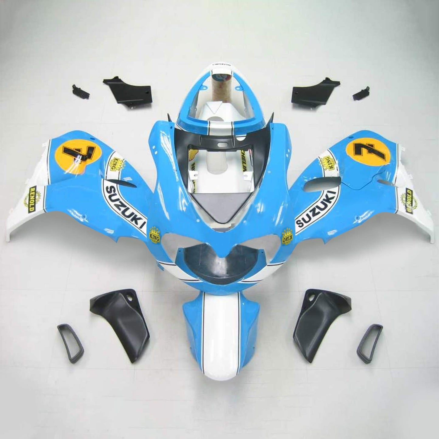 1998-2003 Suzuki TL1000R Amotopart Injection Fairing Kit Bodywork Plastic ABS #126