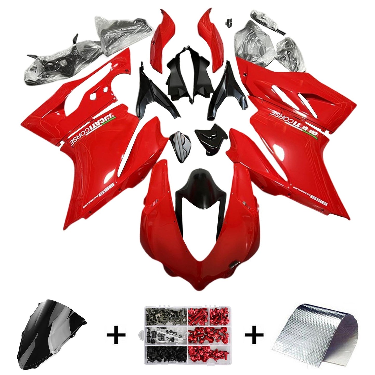 2015-2020 Ducati 1299 959 Fairing Kit Bodywork Plastic ABS