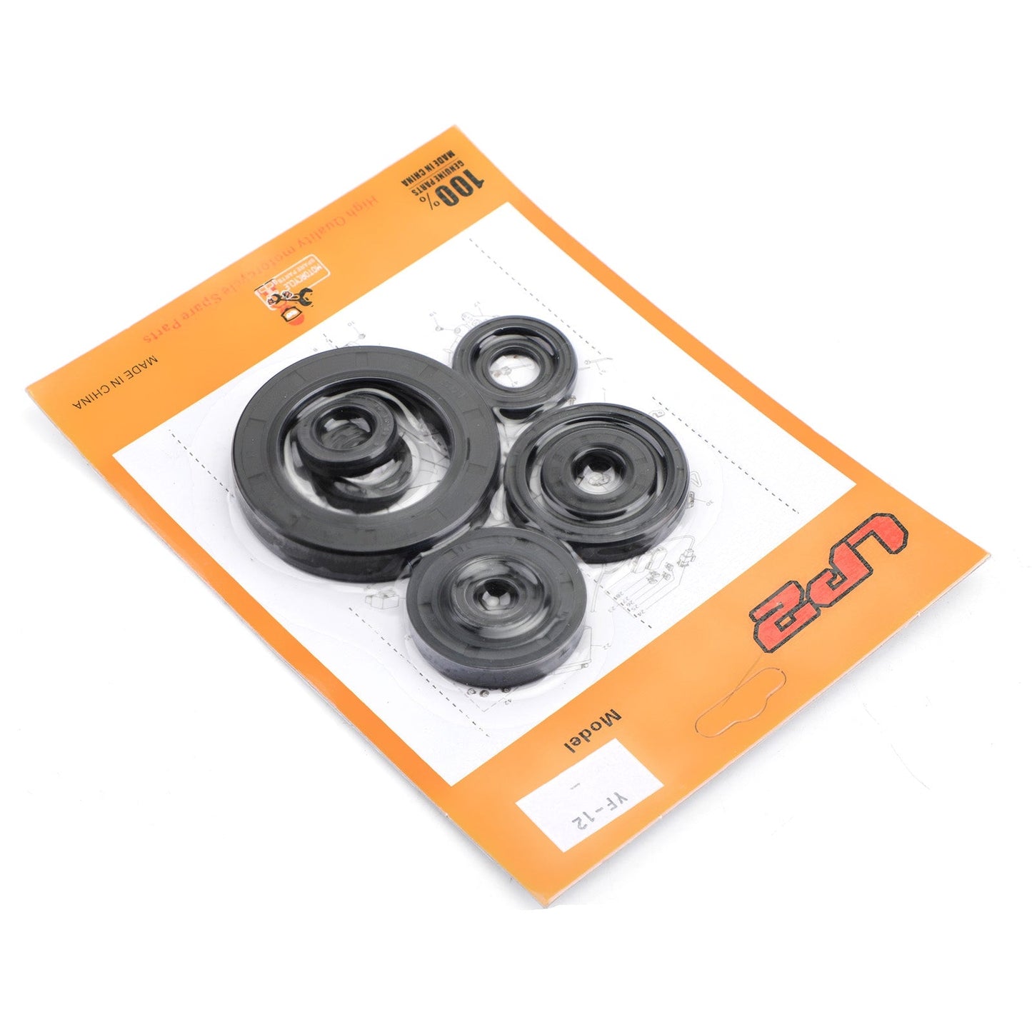 9pcs Engine Oil Seal Kit Set for Honda CR250R 2002-2004 cr250r cr-250r