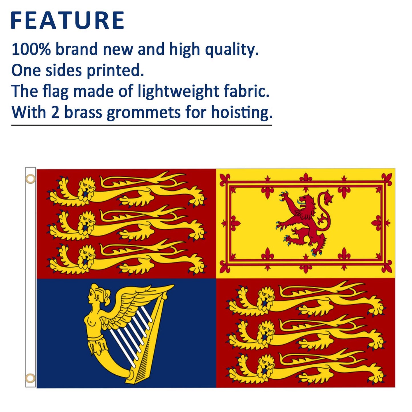Queen Elizabeth II Platinum Jubilee 2022 God Save The Queen 5'x3' Polyester Flag