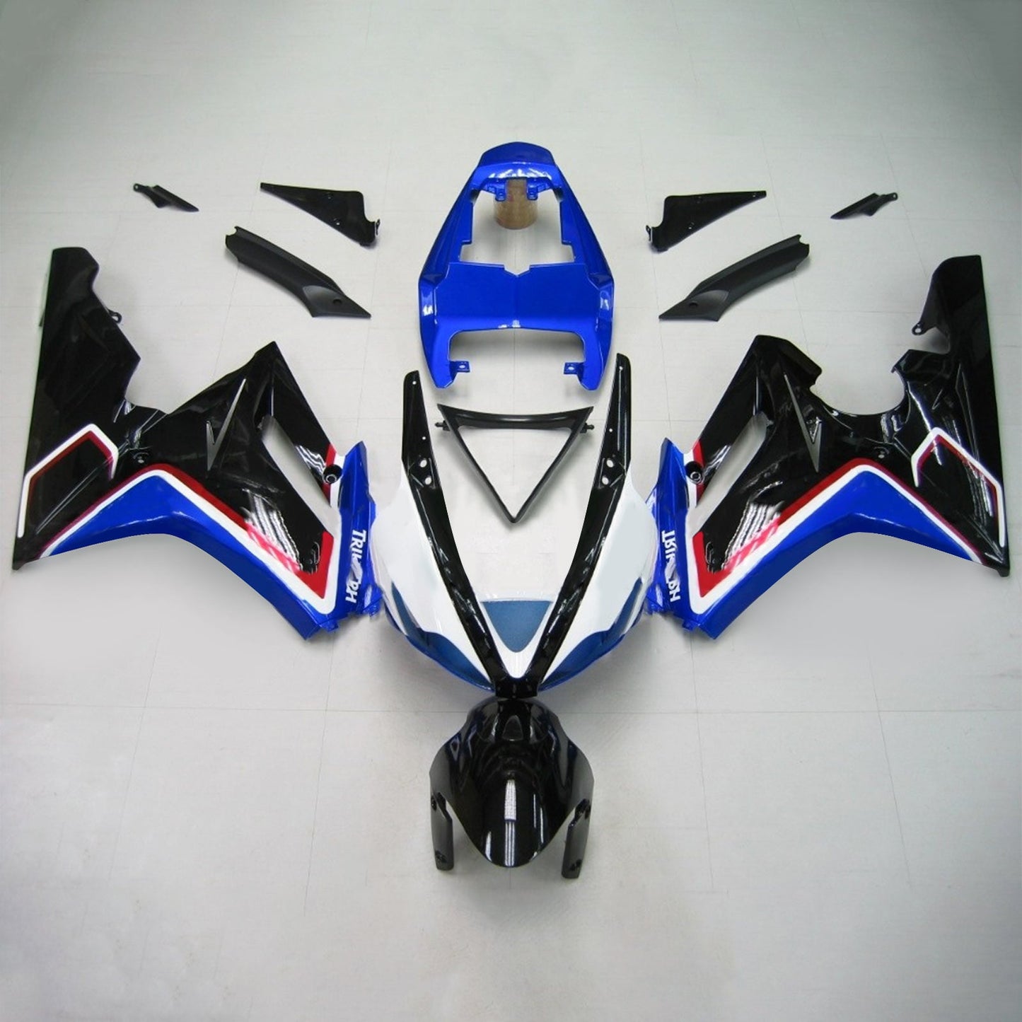 2006-2008 Triumph Daytona 675 Injection Fairing Kit Bodywork Plastic ABS #102