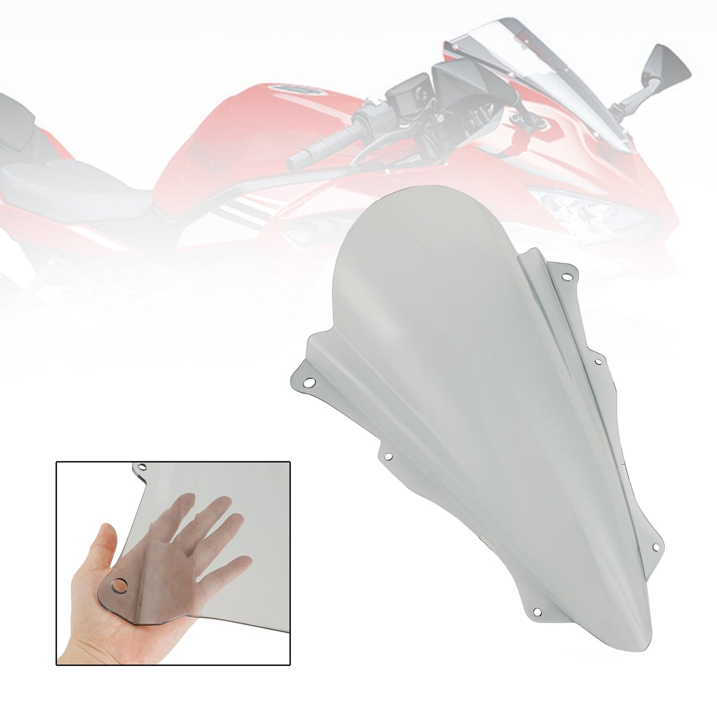 2023- Kawasaki ZX-4R Windshield Windscreen