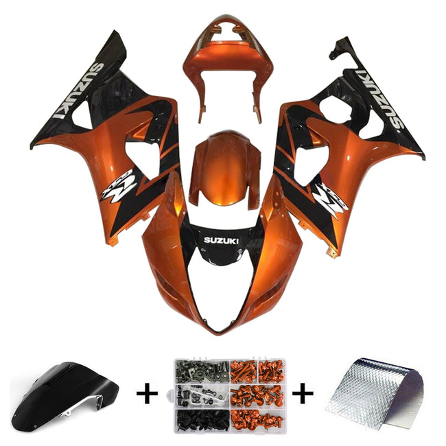 2003-2004 Suzuki GSXR1000 K3 Injection Fairing Kit Bodywork Plastic ABS