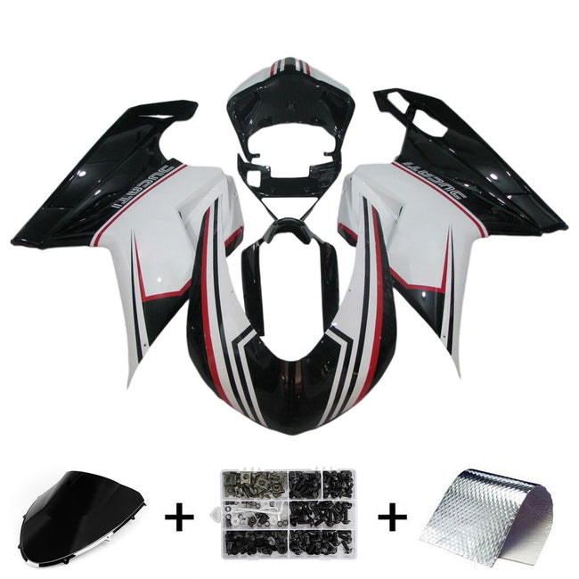 2007-2011 Ducati 1098 1198 848 Fairing Kit Bodywork ABS