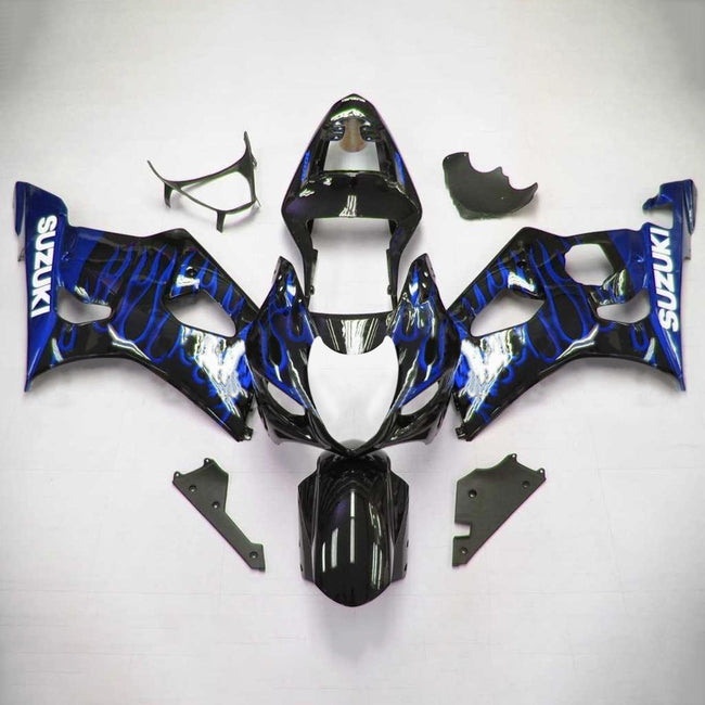 2003-2004 Suzuki GSXR1000 K3 Amotopart Injection Fairing Kit Bodywork Plastic ABS #105