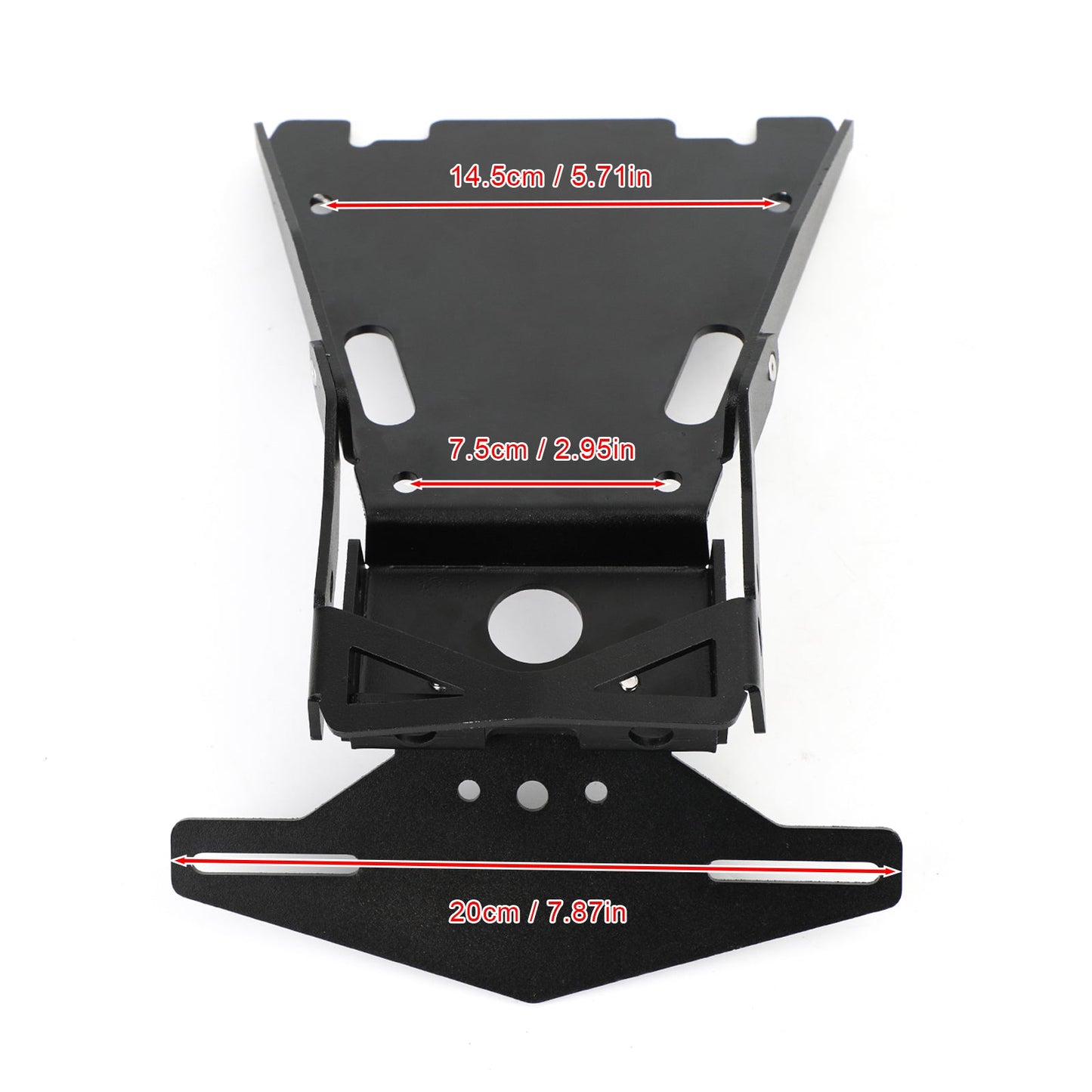 License Plate Bracket For BMW R NINE T 2014-2018 BLK
