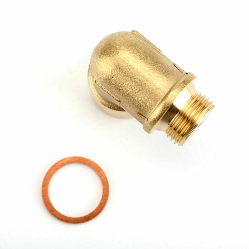 1PC M18X1.5 02 Bung Extension O2 Oxygen Sensor Angled Extender Spacer 90 Degree