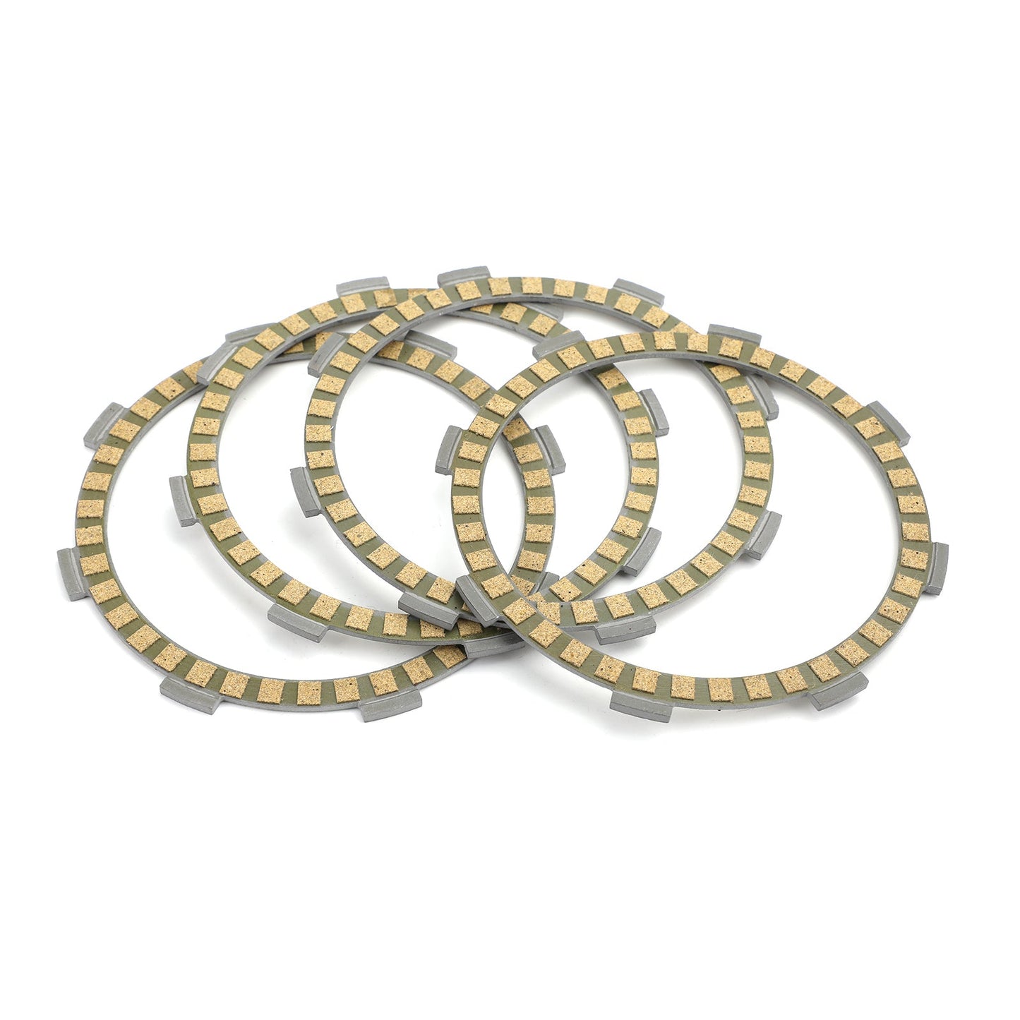 Clutch Plate Kit - Friction & Steel Plates For Yamaha DT50R DT50 4AD DT50LC DT50 3UN DT80 TDR80 YZ80C/D/E/G RD80LC RD75LC