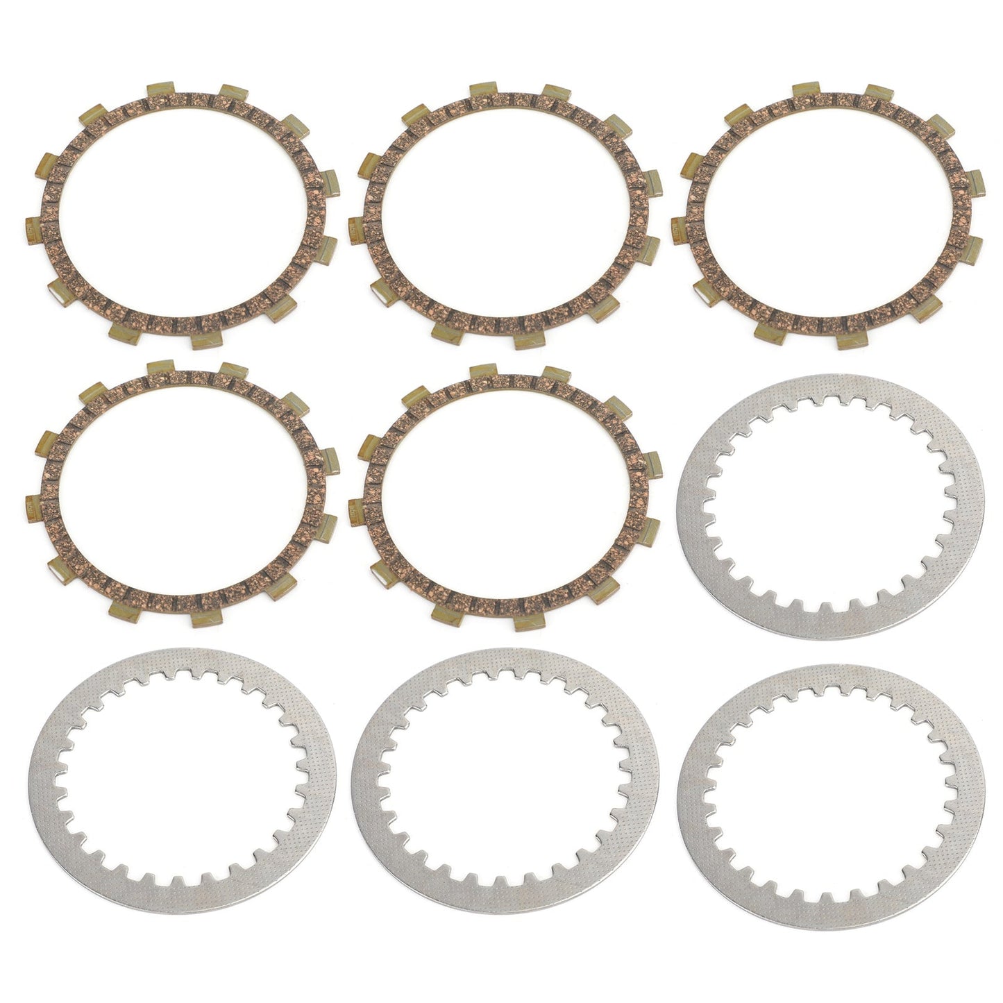 Clutch Plate Kit - Friction & Steel Plates For Yamaha SRX250 SR250 XT250