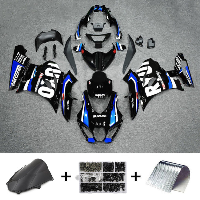 2017-2024 Suzuki GSXR1000 K17 Injection Fairing Kit Bodywork Plastic ABS #101