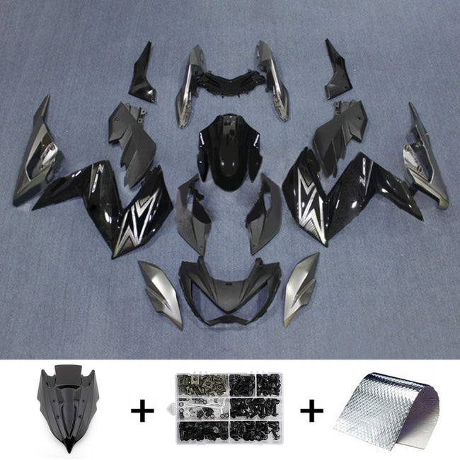 2015-2016 Kawasaki Z250 Z300 Injection Fairing Kit Bodywork Plastic ABS#115