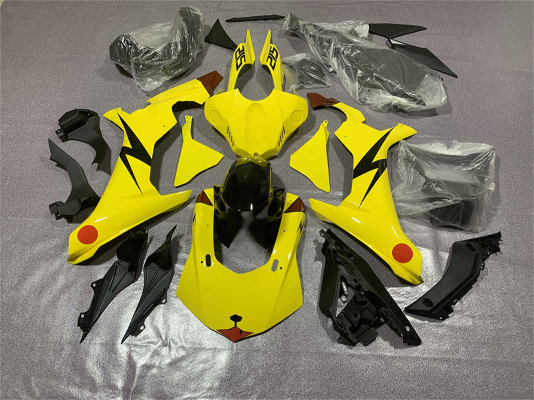 2020-2024 Yamaha YZF R1 Amotopart Injection Fairing Kit Bodywork Plastic ABS #101