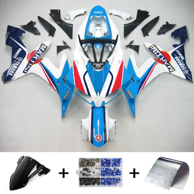 2004-2006 Yamaha YZF 1000 R1 Amotopart Injection Fairing Kit Bodywork Plastic ABS #117