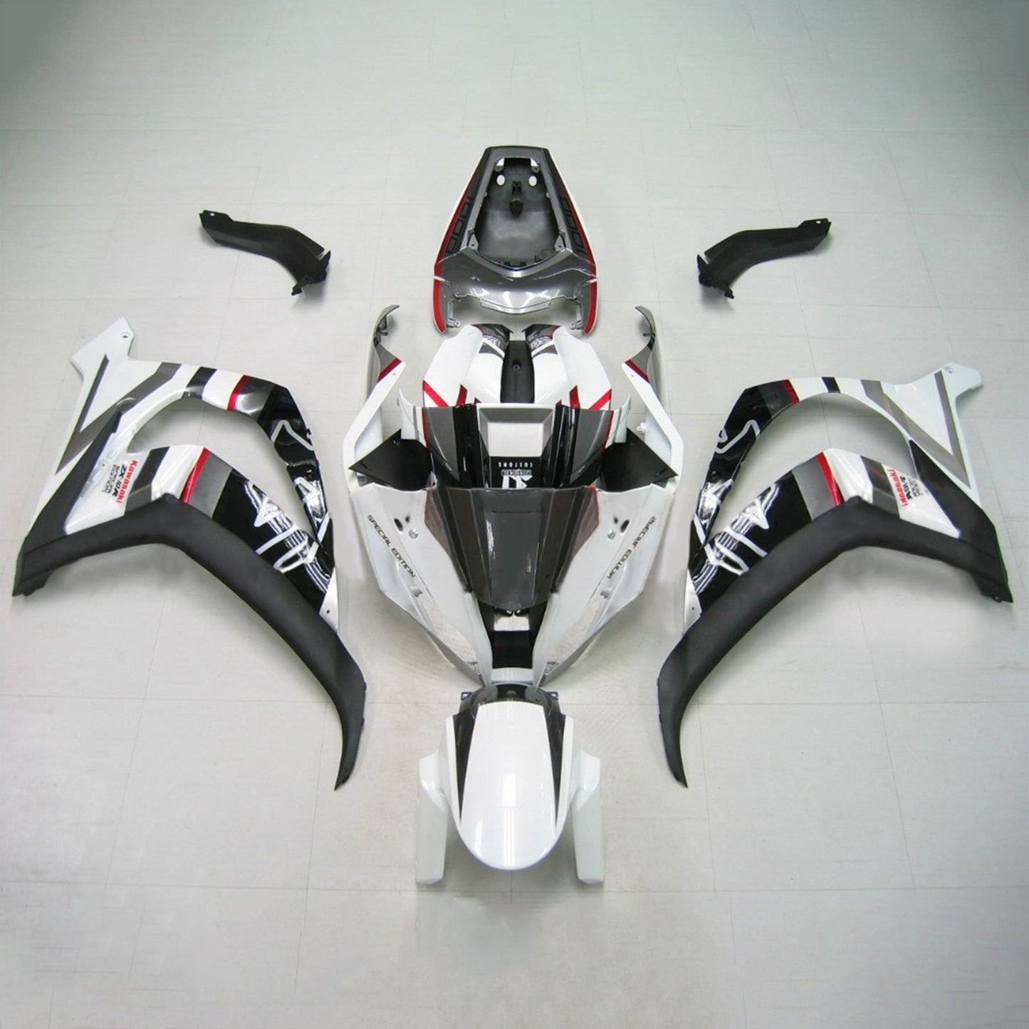 2011-2015 Kawasaki ZX10R Amotopart Injection Fairing Kit Bodywork Plastic ABS #109