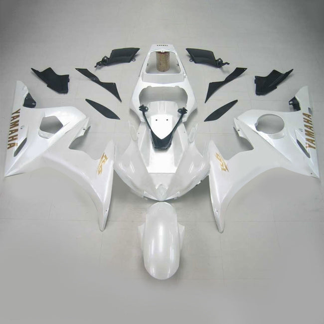 2003-2004 Yamaha YZF 600 R6 2006-2009 R6S Amotopart Injection Fairing Kit Bodywork Plastic ABS #126