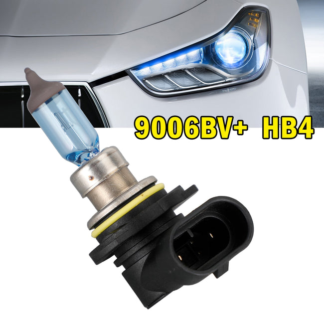 For Philips 9006BV+ BlueVision 4000K Car Headlight Bulbs HB4 12V55W P22D