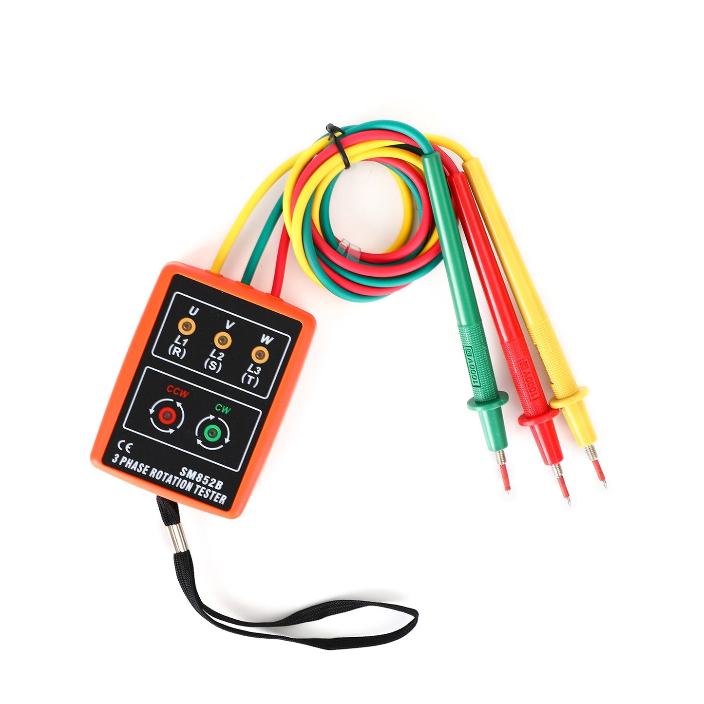 3 Phase Sequence Rotation Tester Indicator Detector Meter LED Buzzer Tool Kit