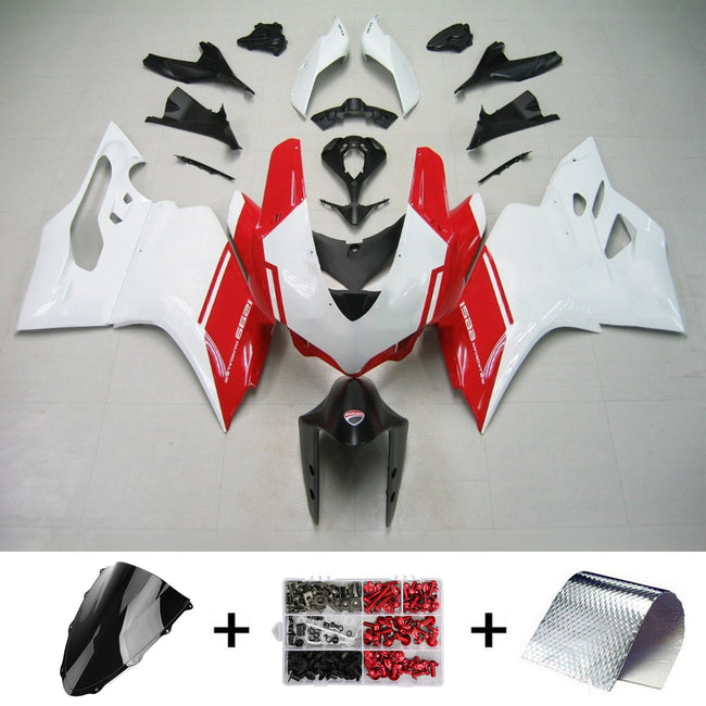 2015-2020 Ducati 1299 959 Amotopart Injection Fairing Kit Bodywork Plastic ABS #101