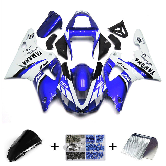 2000-2001 Yamaha YZF 1000 R1 Injection Fairing Kit Bodywork Plastic ABS#115