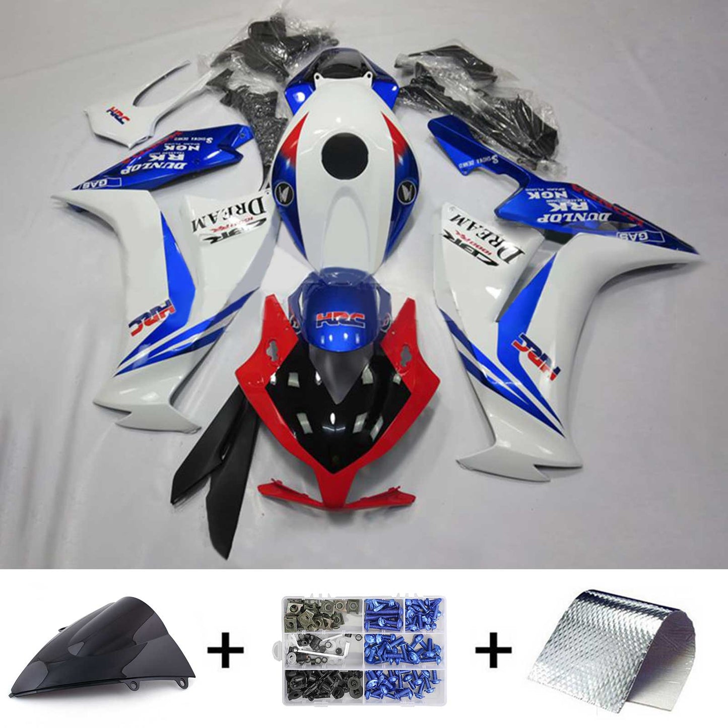 2012-2016 Honda CBR1000RR Injection Fairing Kit Bodywork Plastic ABS#169