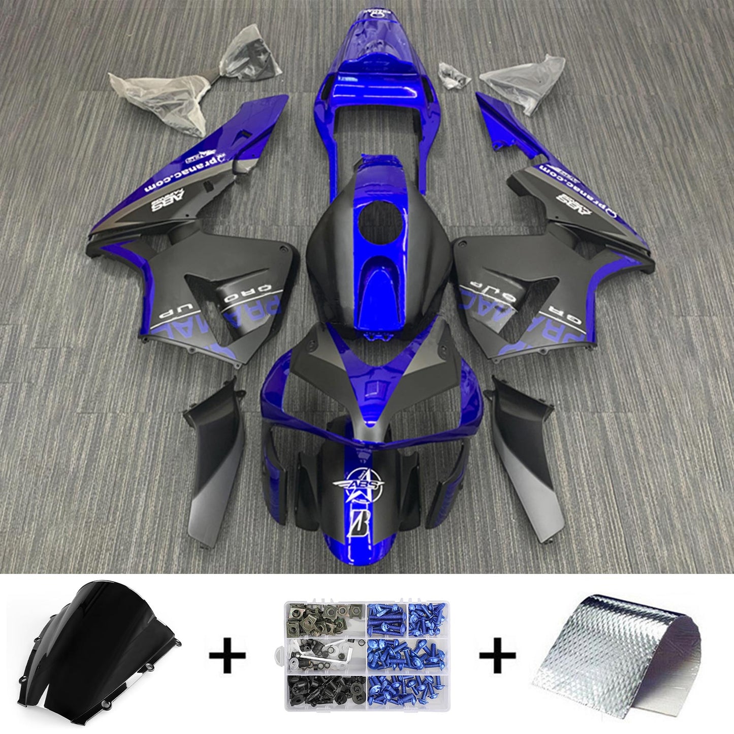 2003-2004 Honda CBR600RR F5 Injection Fairing Kit Bodywork Plastic ABS#219