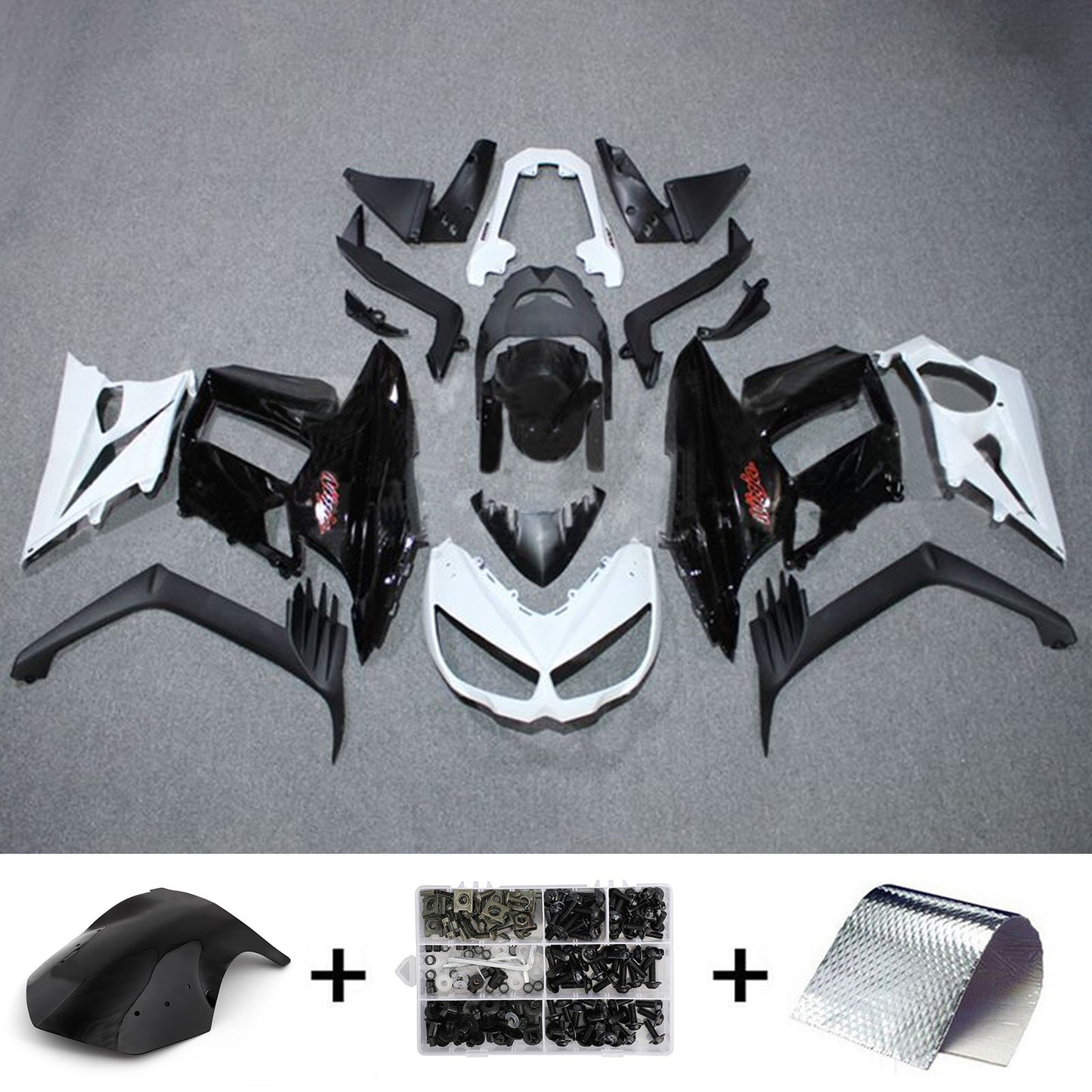 2010-2015 Kawasaki Z1000SX Injection Fairing Kit Bodywork Plastic ABS#104