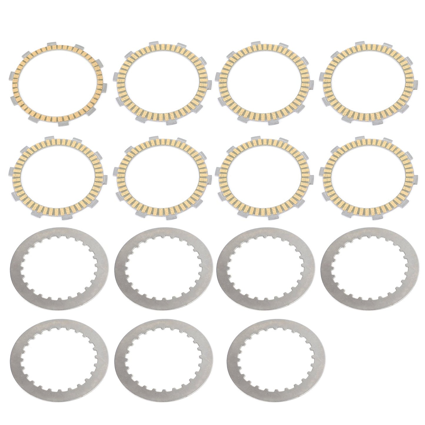 Clutch Plate Kit - Friction & Steel Plates For Honda NC700X/S 12-17 NC750X/S 14-18 CTX700N 12-18