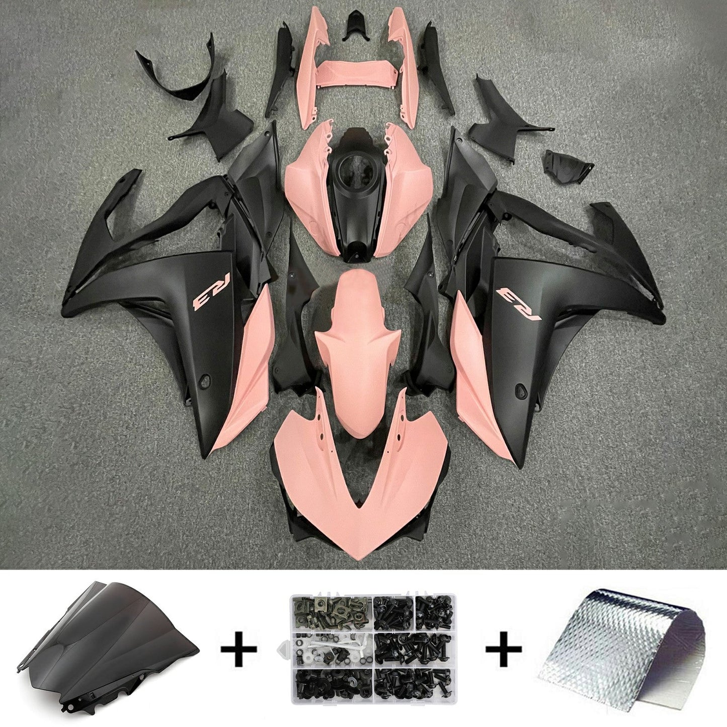 2014-2018 Yamaha YZF-R3 2015-2017 R25 Injection Fairing Kit Bodywork ABS#169