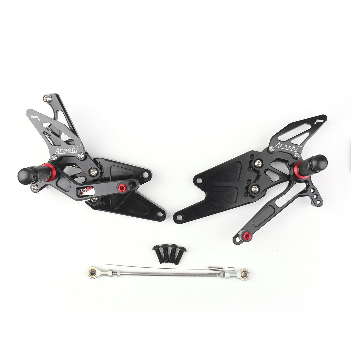 Motorcycle Adjustable Rearset Rearsets Foot pegs For Yamha MT-03/MT25 2015+ BLK