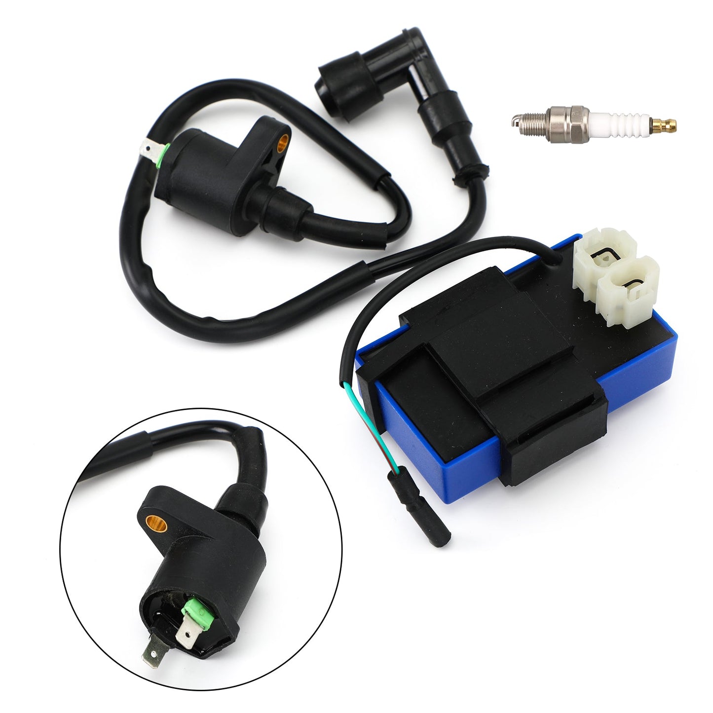 Ignition Coil Spark Plug CDI for Honda Sportrax 90 TRX90 2x4 93-05 30510-GF9-405