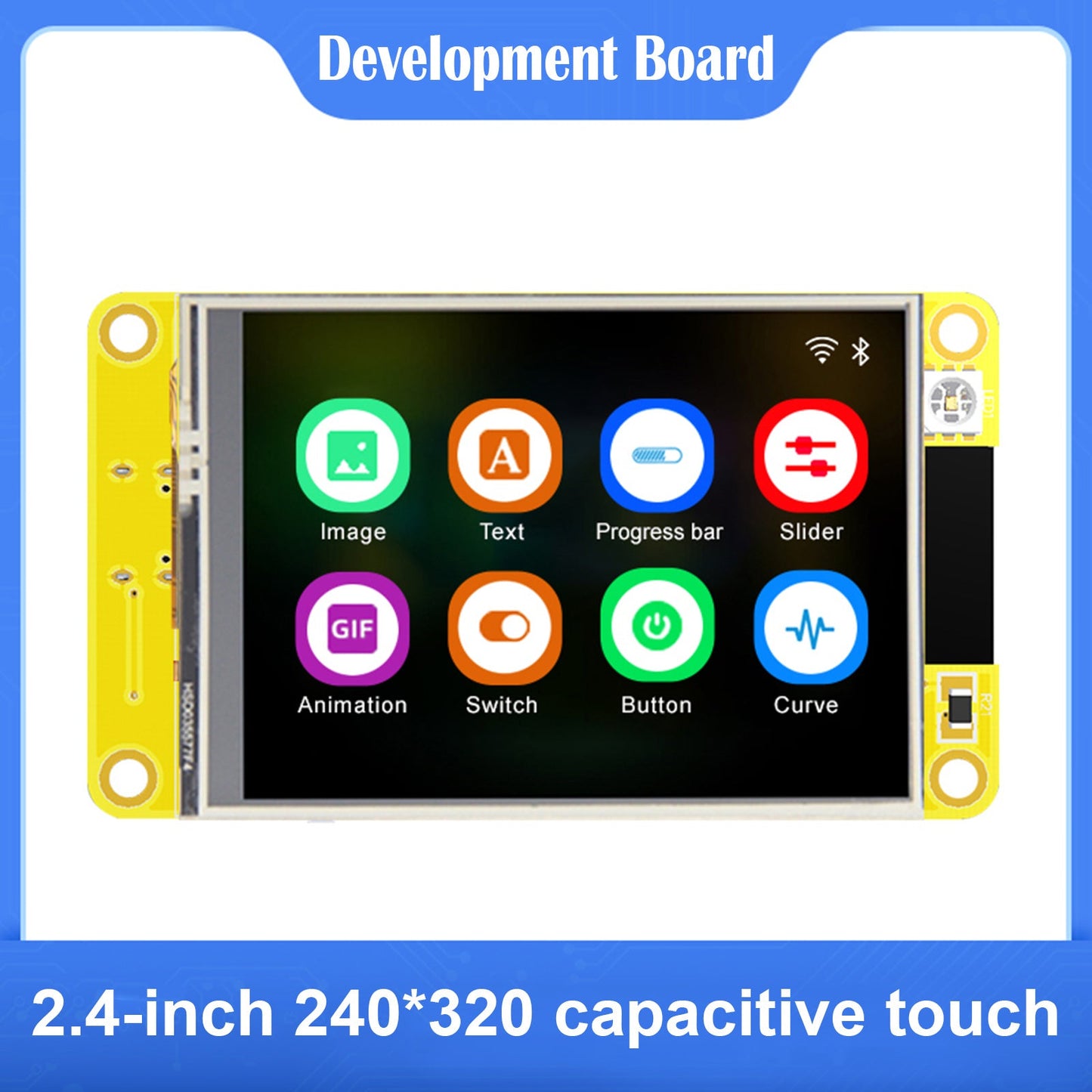 ESP32 Development Board 2.4" 240*320 Smart Display WiFi Bluetooth Touch Screen