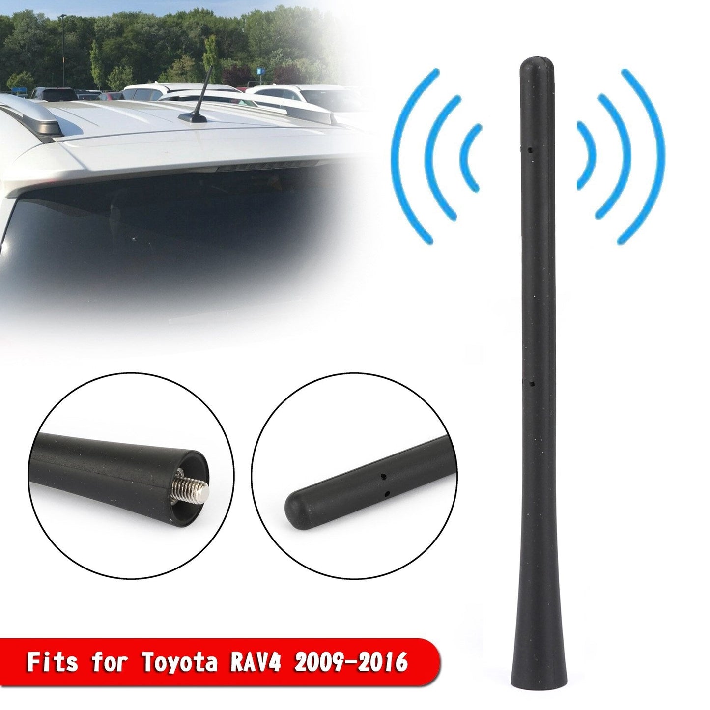 7" Car Antenna 863090R010 For Toyota RAV4 2009-2016