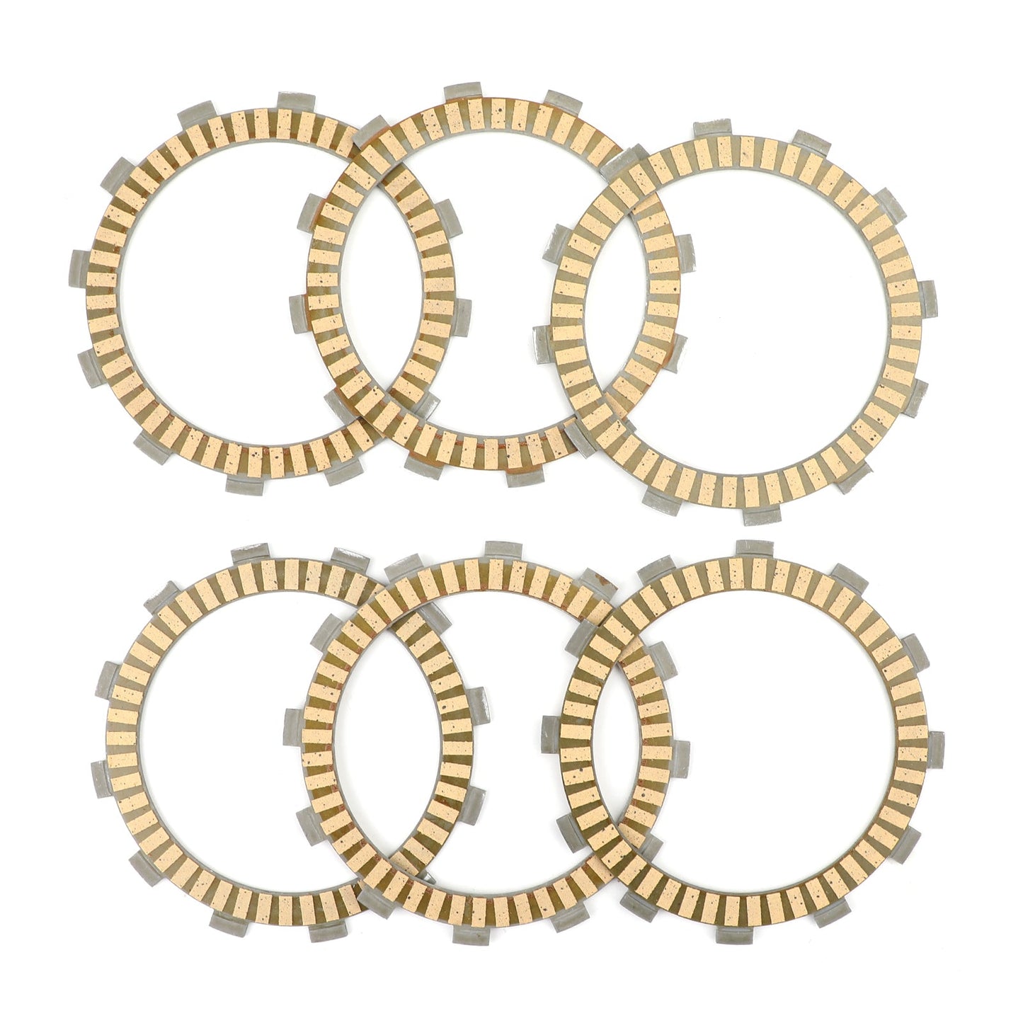 Clutch Plate Kit - Friction Plates For Yamaha TX650 1973 XS650 1980-1983 XS650SE 1979-1981 XS1/ XS2 1970-1972