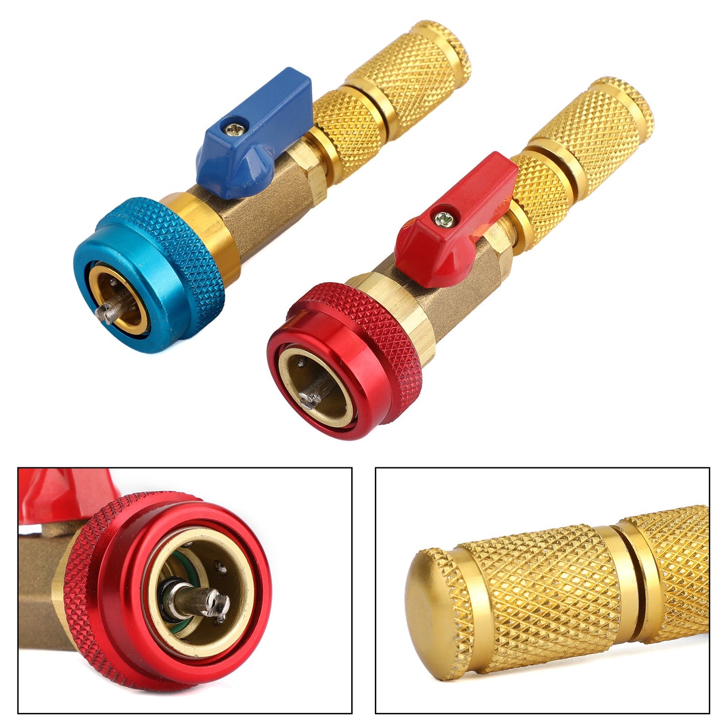 R134A R12 HVAC AC Valve Core High & Low Pressure Quick Remover Install Tool