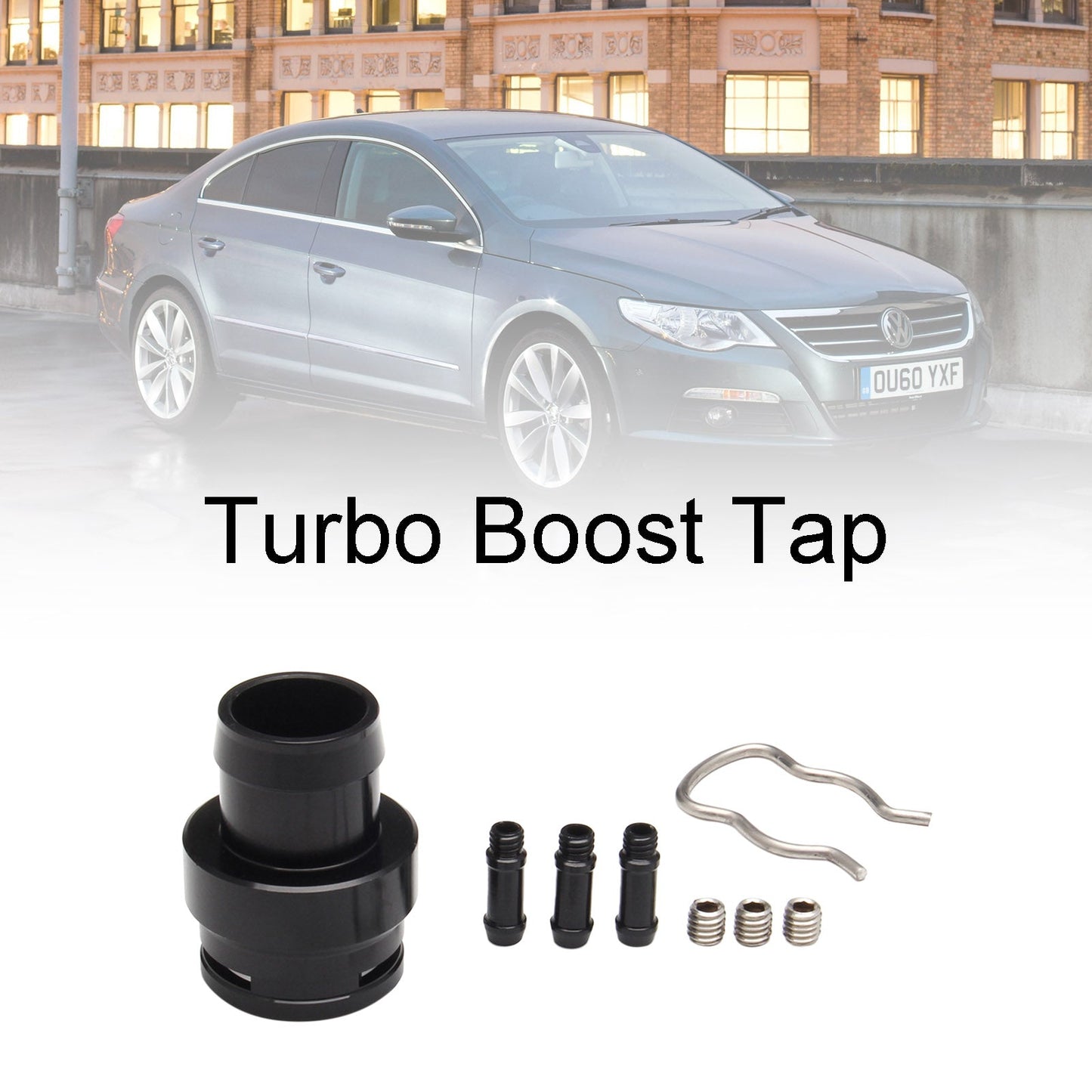 Turbo Boost Tap Vacuum Adapter for VW Audi 2.0T FSI TSI TFSI MK5 GTI B7 A3 A4