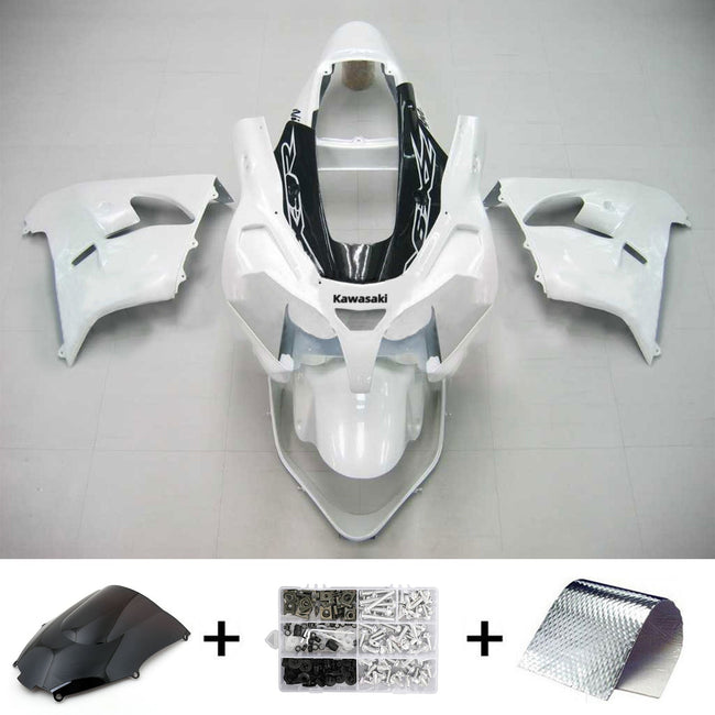 2002-2003 Kawasaki ZX9R Injection Fairing Kit Bodywork Plastic ABS #105