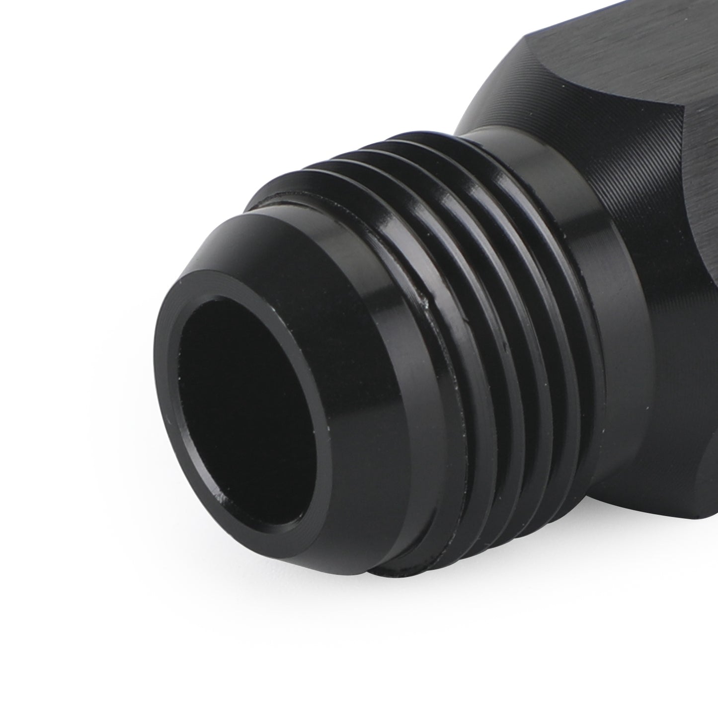 Black 8AN Female -10AN Male AN Flare Fitting Reducer Adapter 8AN to 10AN