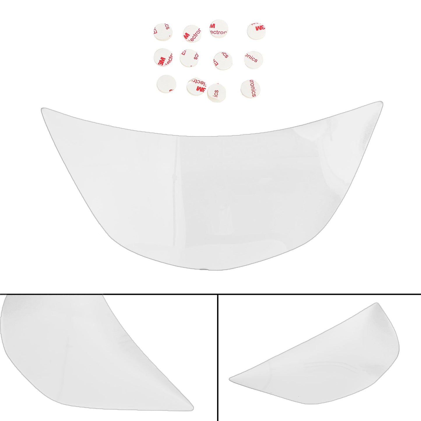 Front Headlight Lens Protection Cover Clear Fit For Kawasaki Zx-6R Zx 6R 94-97