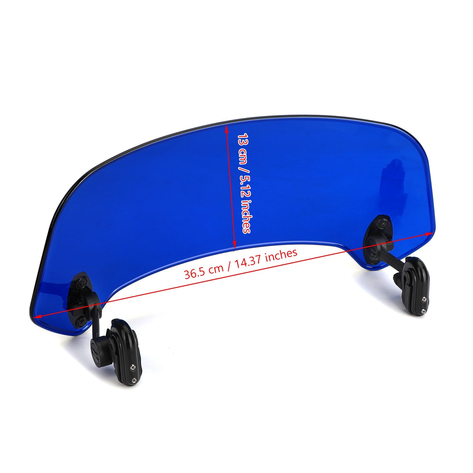 Universal Adjustable Clip On Windshield Extension Wind Deflector ...