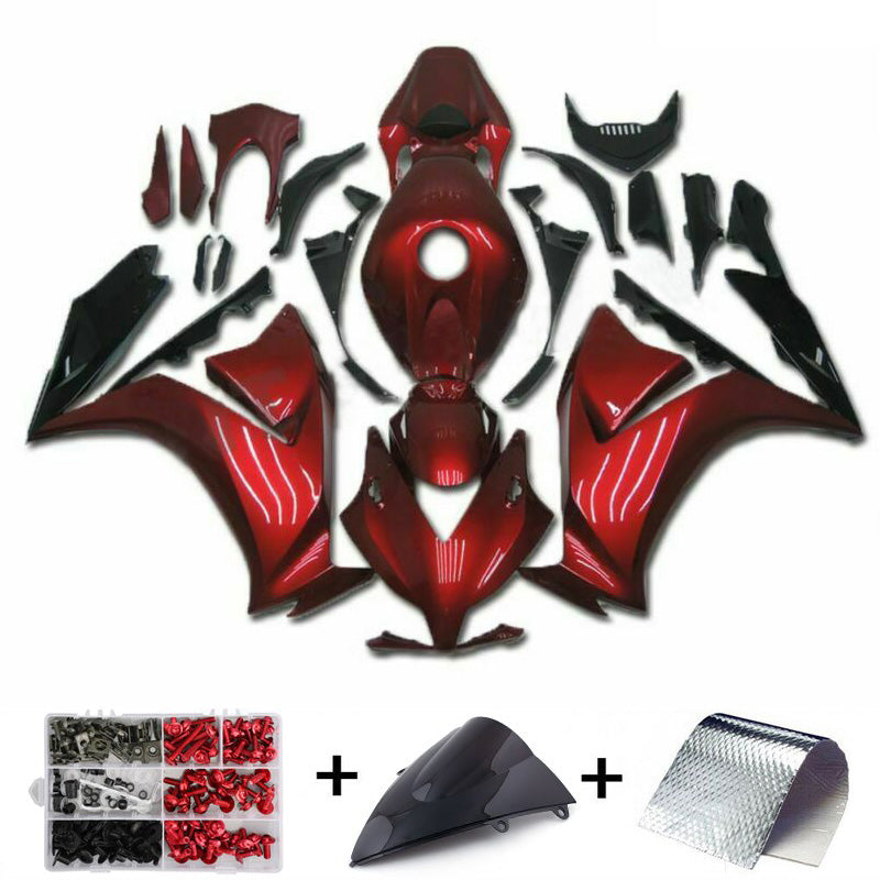 2012-2016 Honda CBR1000RR Red Fairing Kit by Amotopart