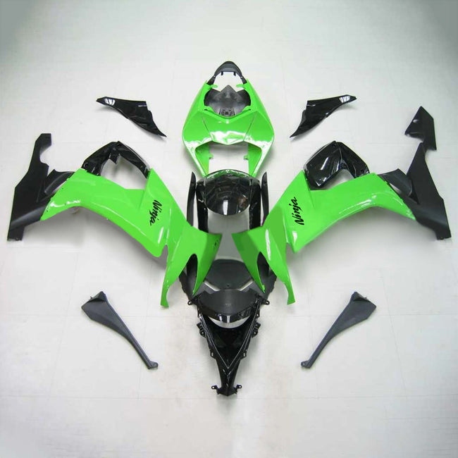 2008-2010 Kawasaki ZX10R Amotopart Injection Fairing Kit Bodywork Plastic ABS #112