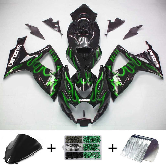 2006-2007 Suzuki GSXR 600/750 K6 Amotopart Injection Fairing Kit Bodywork Plastic ABS #142