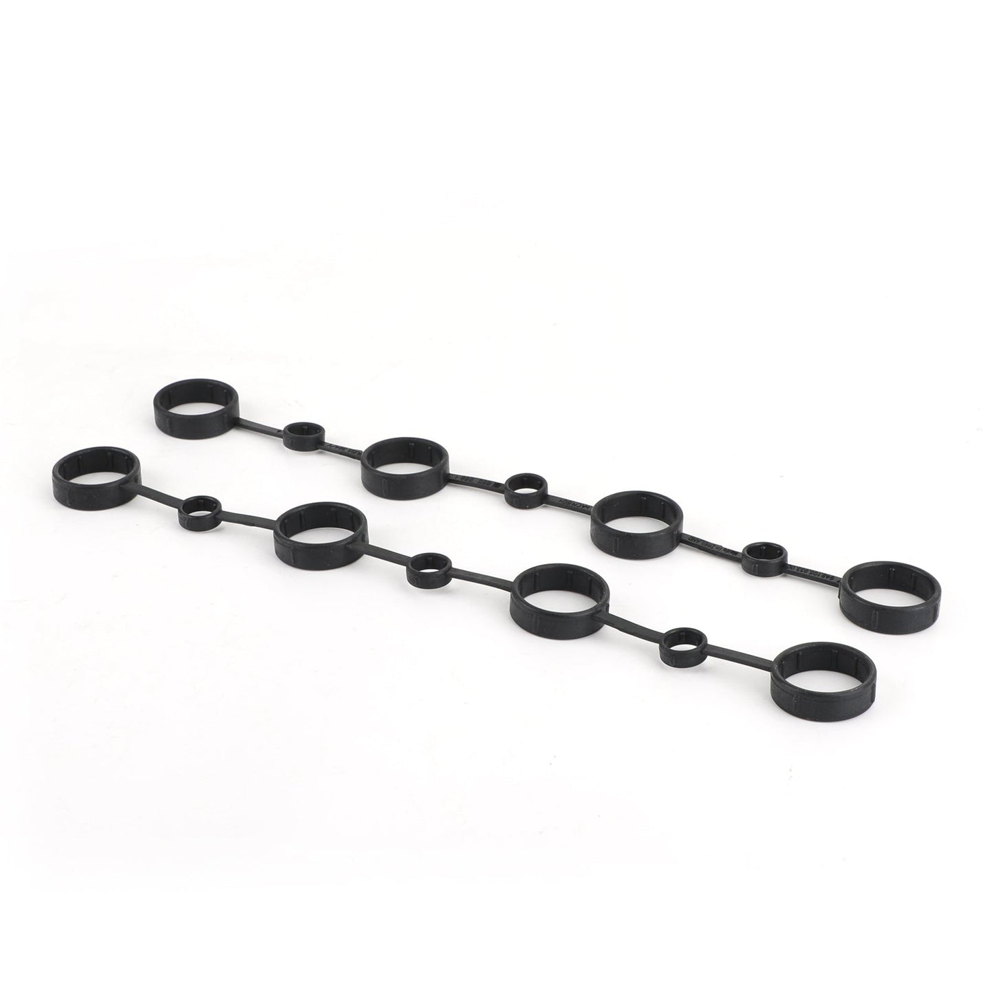 2003-2006 Porsche Cayenne Valve Cover Gasket Set BLK Left & Right