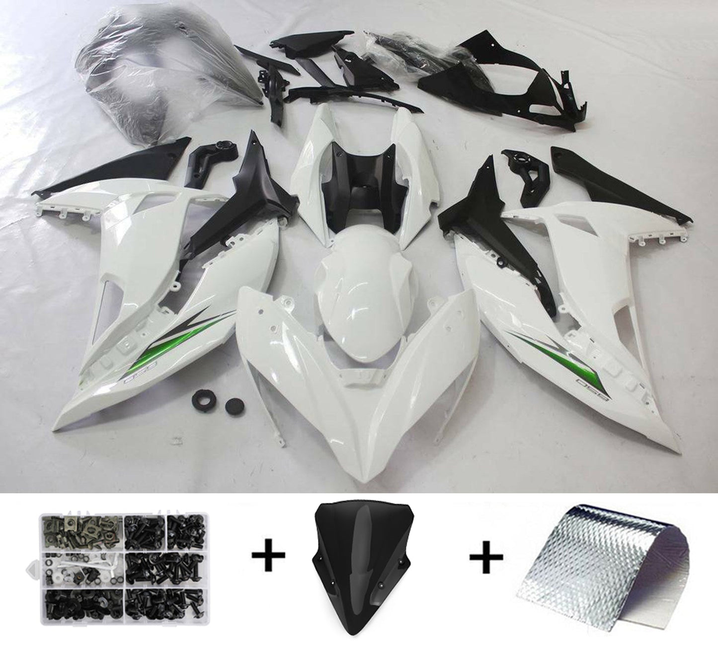 2017-2019 Kawasaki Ninja 650 EX650 Amotopart Injection Fairing Kit Plastic