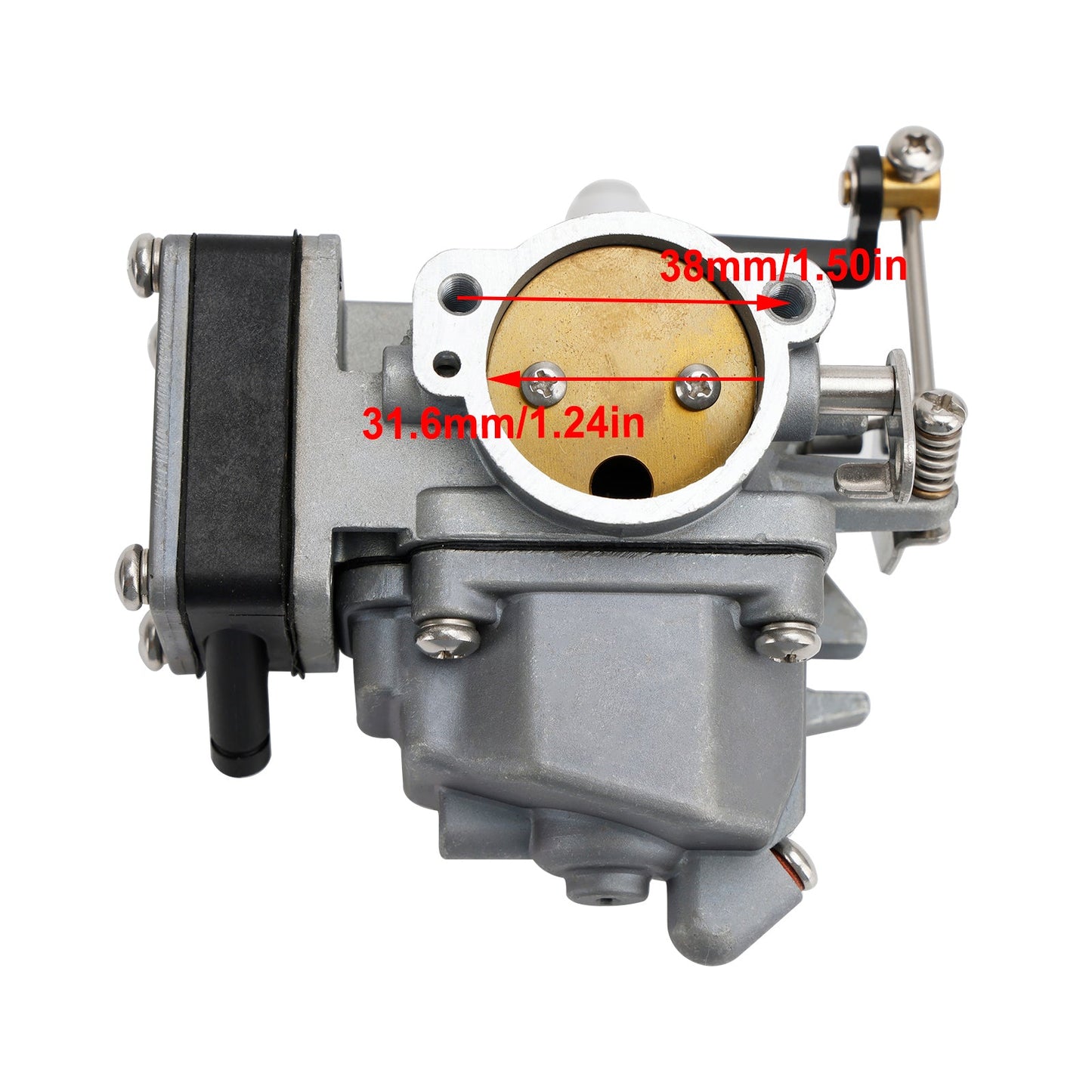 Carburetor Carb fit for Mercury Mariner 2-stroke 15C 9.9 D M 9.9HP 15HP Outboard